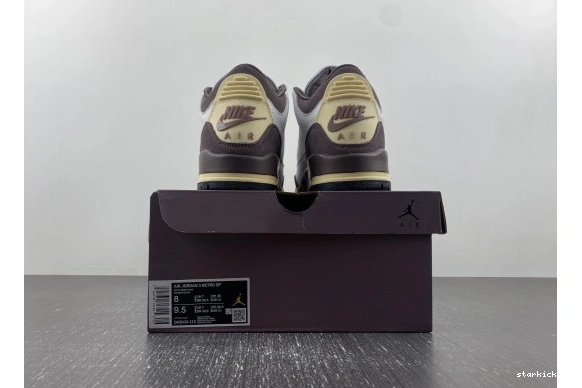 DH3434-113 DH3434-113  Air “White 3 Brown” Jordan 0917